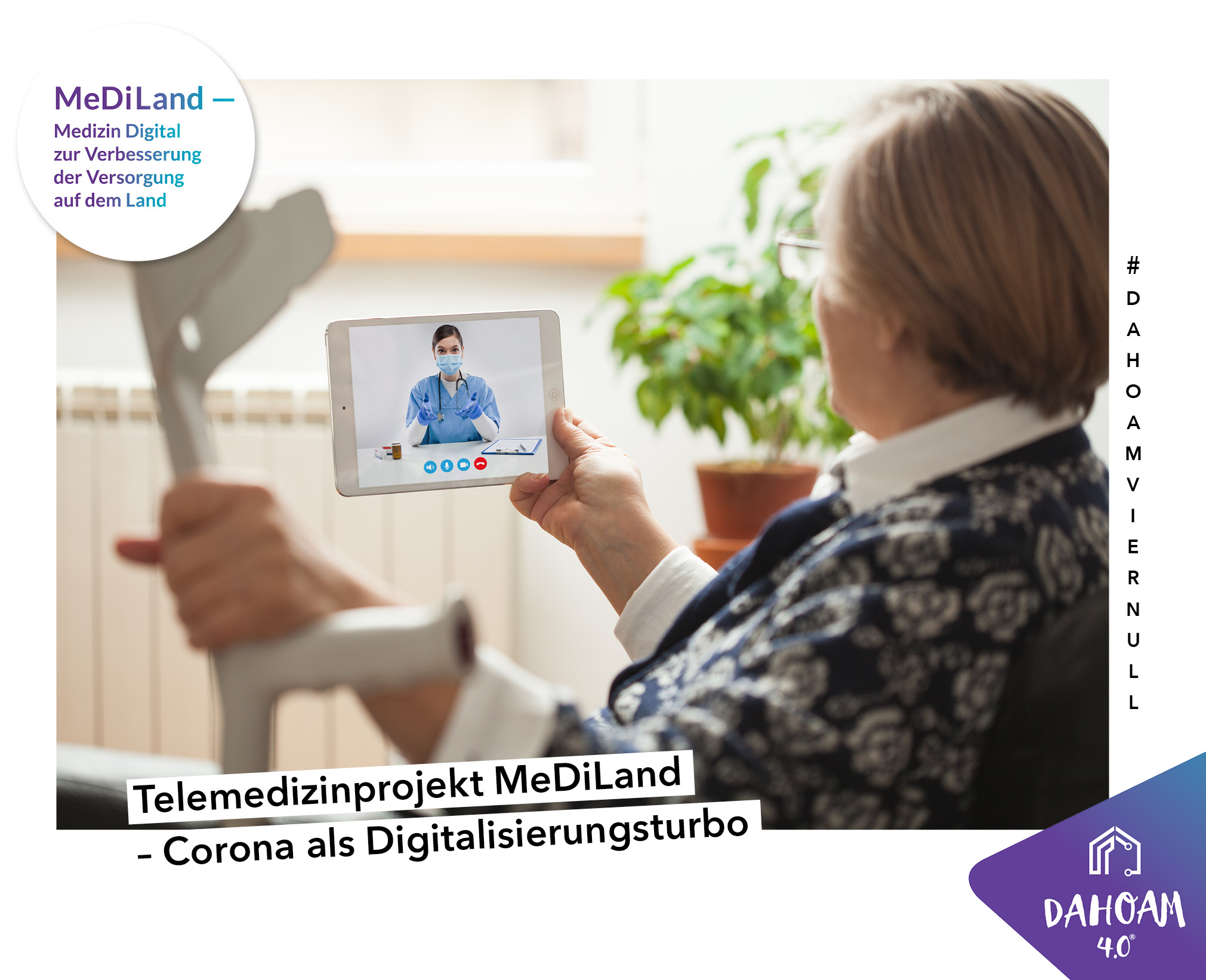Telemedizinprojekt MeDiLand – Corona als Digitalisierungsturbo